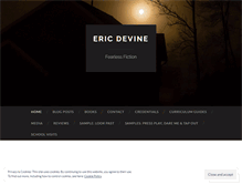 Tablet Screenshot of ericdevine.org